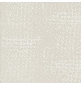 Zen Chic Still More Paper, Spell it Again in Fog, Fabric Half-Yards