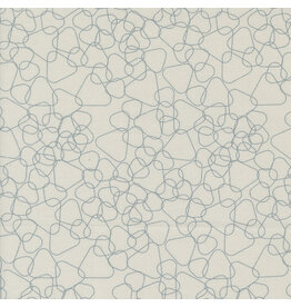 Zen Chic Still More Paper, Angles in Fog, Fabric Half-Yards