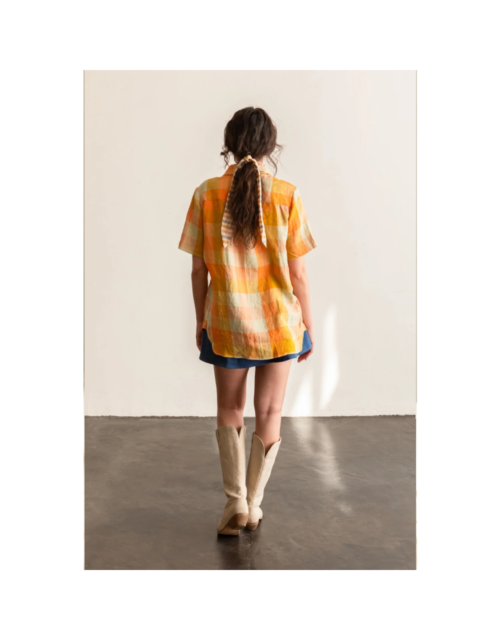 Friday Pattern Company The Butano Button Up Shirt Pattern