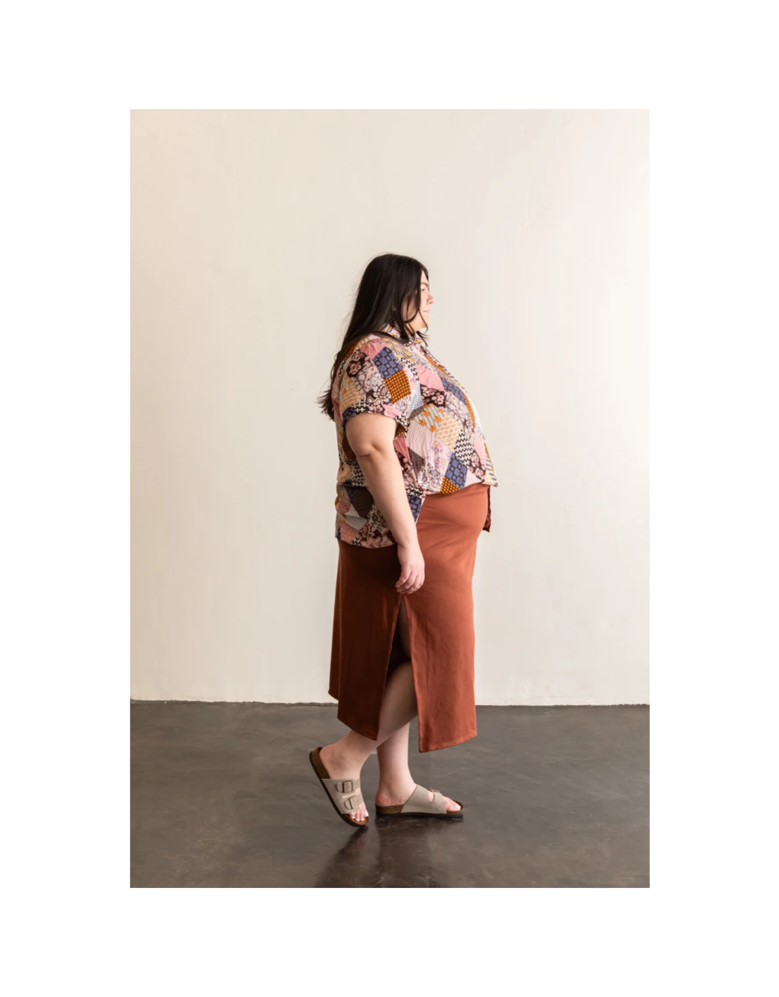 Friday Pattern Company The Butano Button Up Shirt Pattern