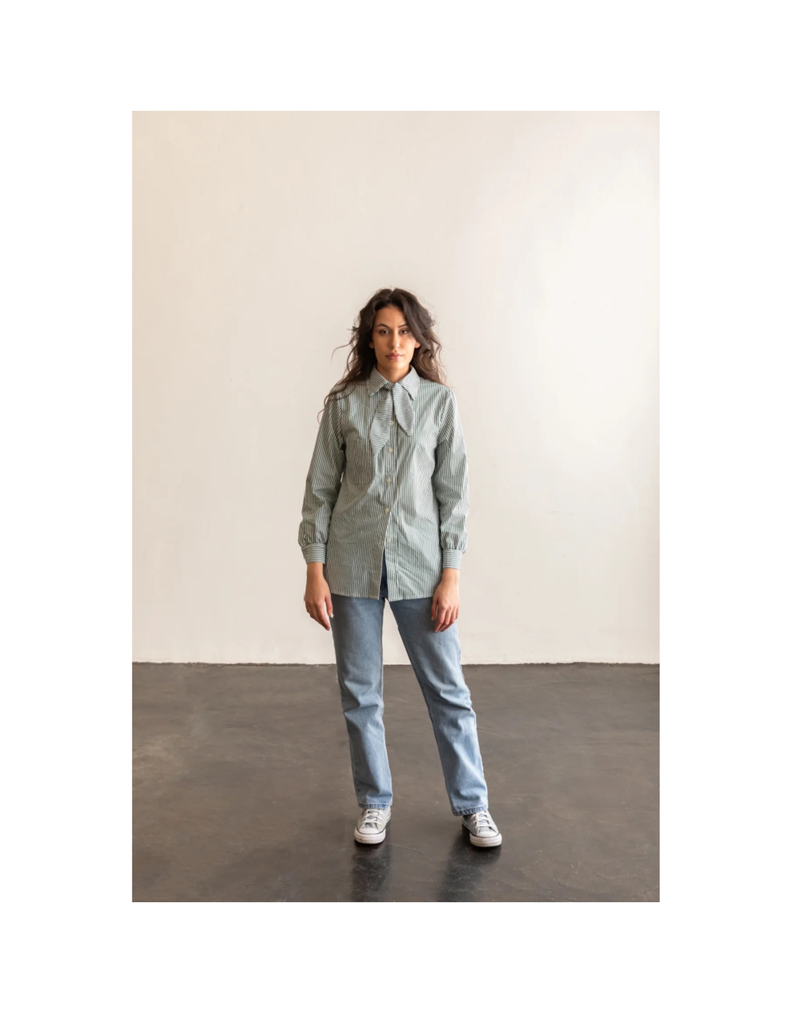 Friday Pattern Company The Butano Button Up Shirt Pattern