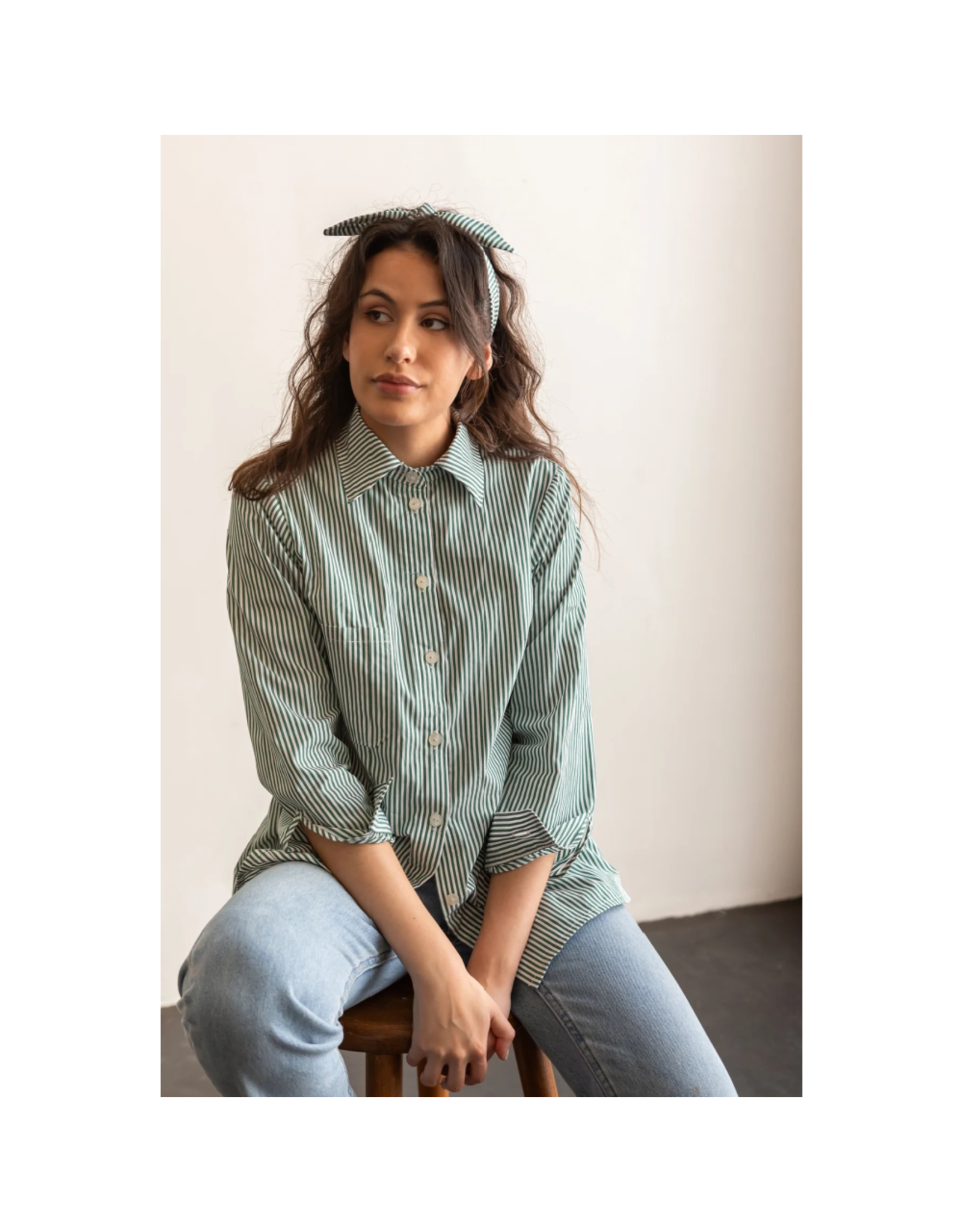 Friday Pattern Company The Butano Button Up Shirt Pattern