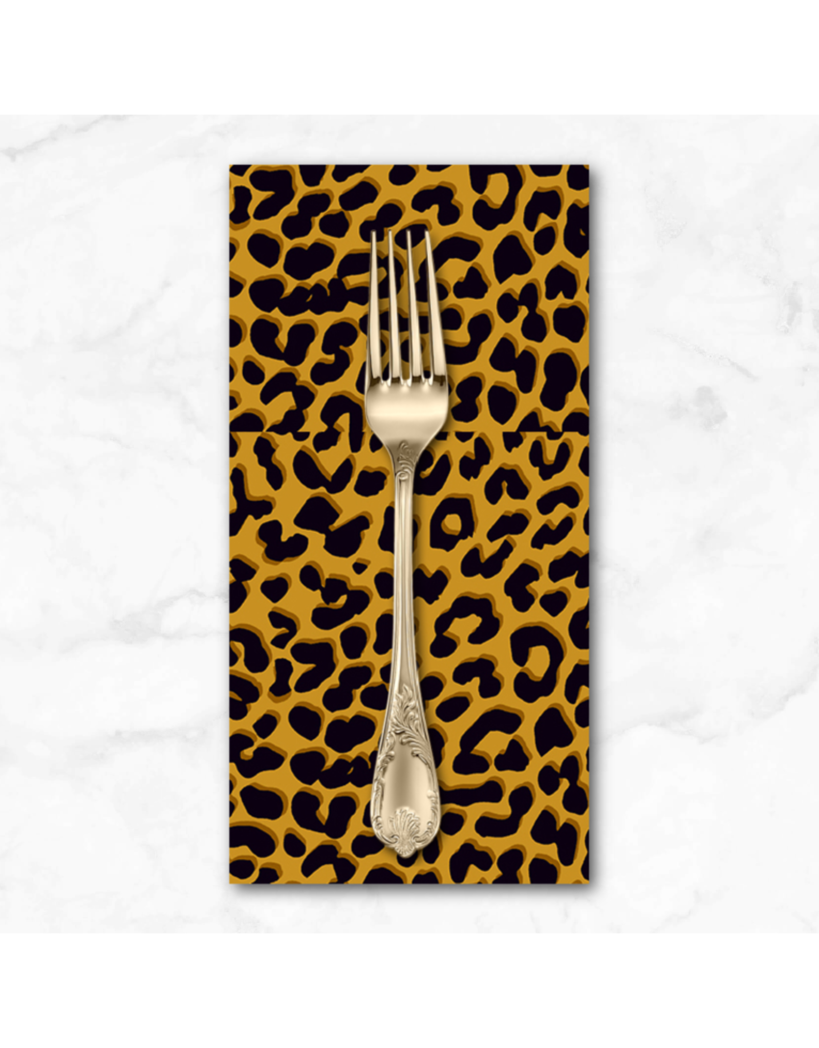 PD's Libs Elliott Collection Iconic, Beastmode in Gold, Dinner Napkin