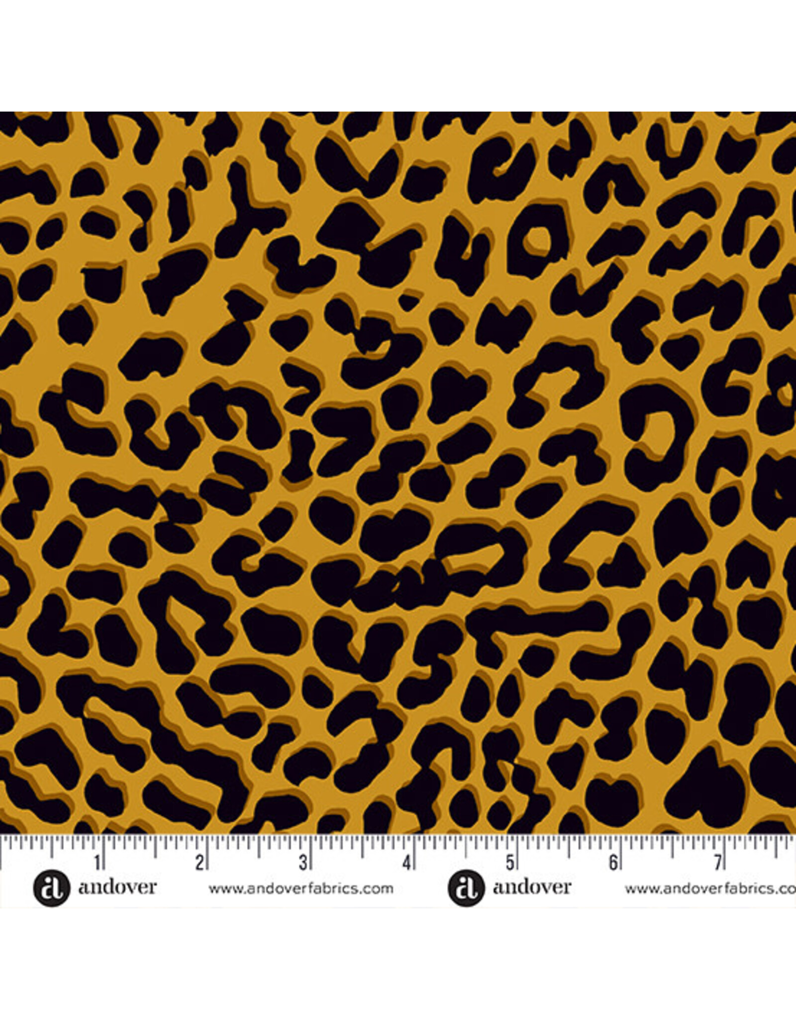 Libs Elliott Iconic, Beastmode in Gold, Fabric Half-Yards