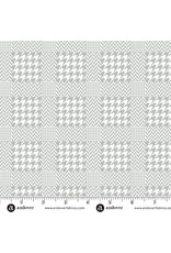 Libs Elliott Iconic, Check in Dove, Fabric Half-Yards