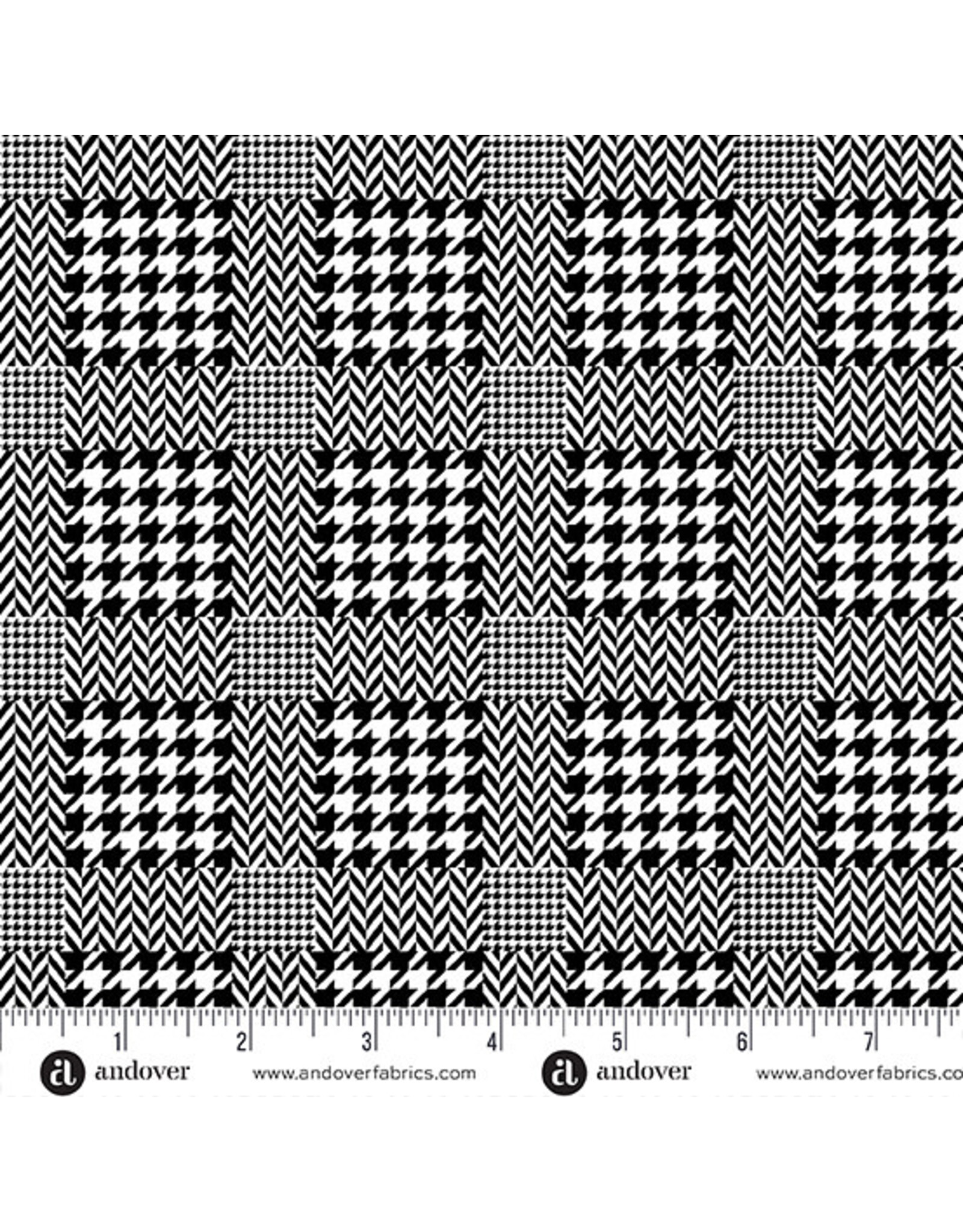 Libs Elliott Iconic, Check in Leather, Fabric Half-Yards