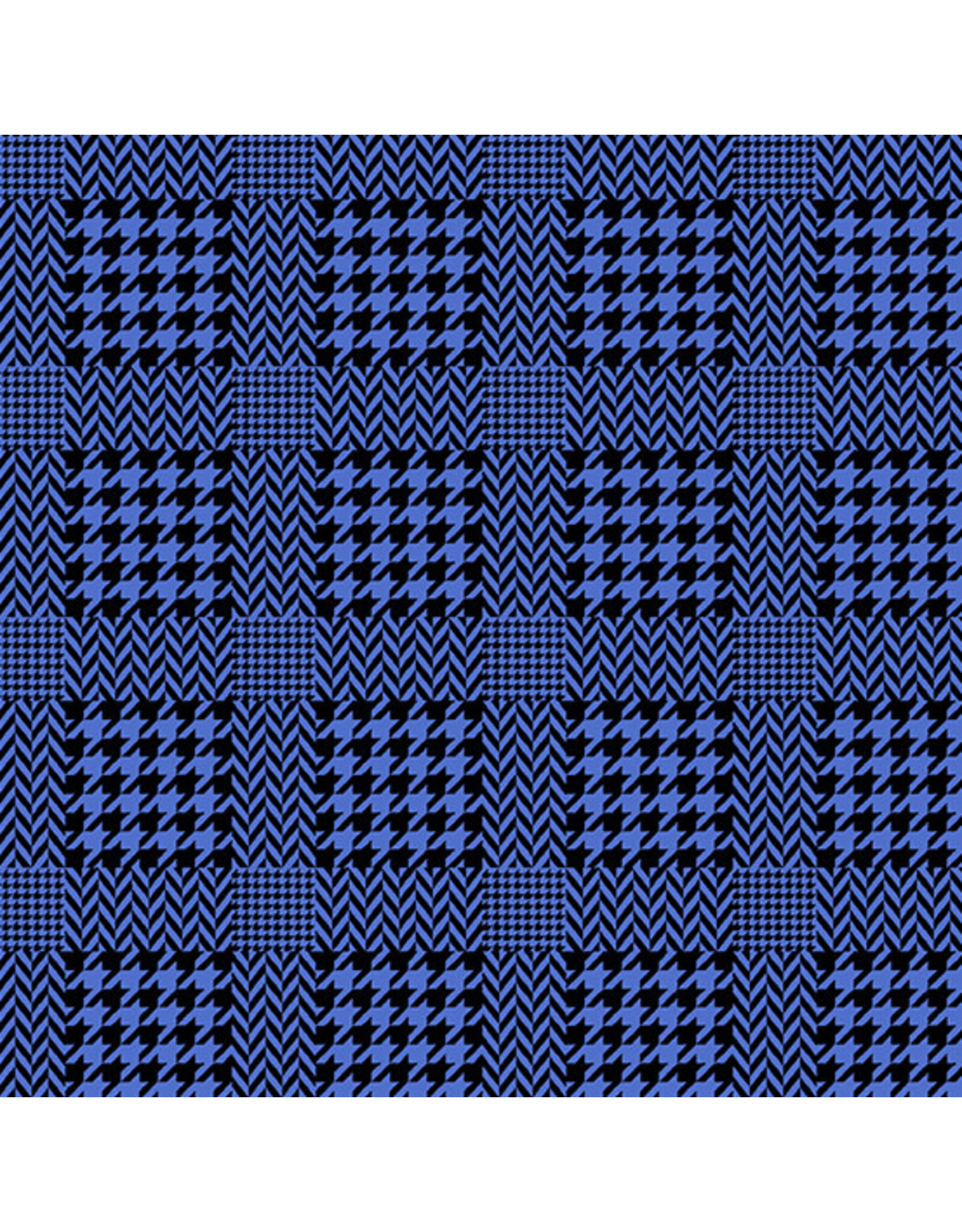 Libs Elliott ON SALE-5 YARD CUT - Iconic, Check in Royal