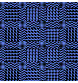 Libs Elliott Iconic, Check in Royal, Fabric Half-Yards