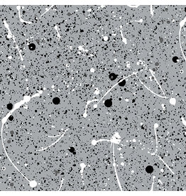 Libs Elliott Iconic, Dark Matter in Ash, Fabric Half-Yards