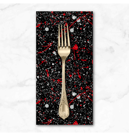PD's Libs Elliott Collection Iconic, Dark Matter in Brick, Dinner Napkin