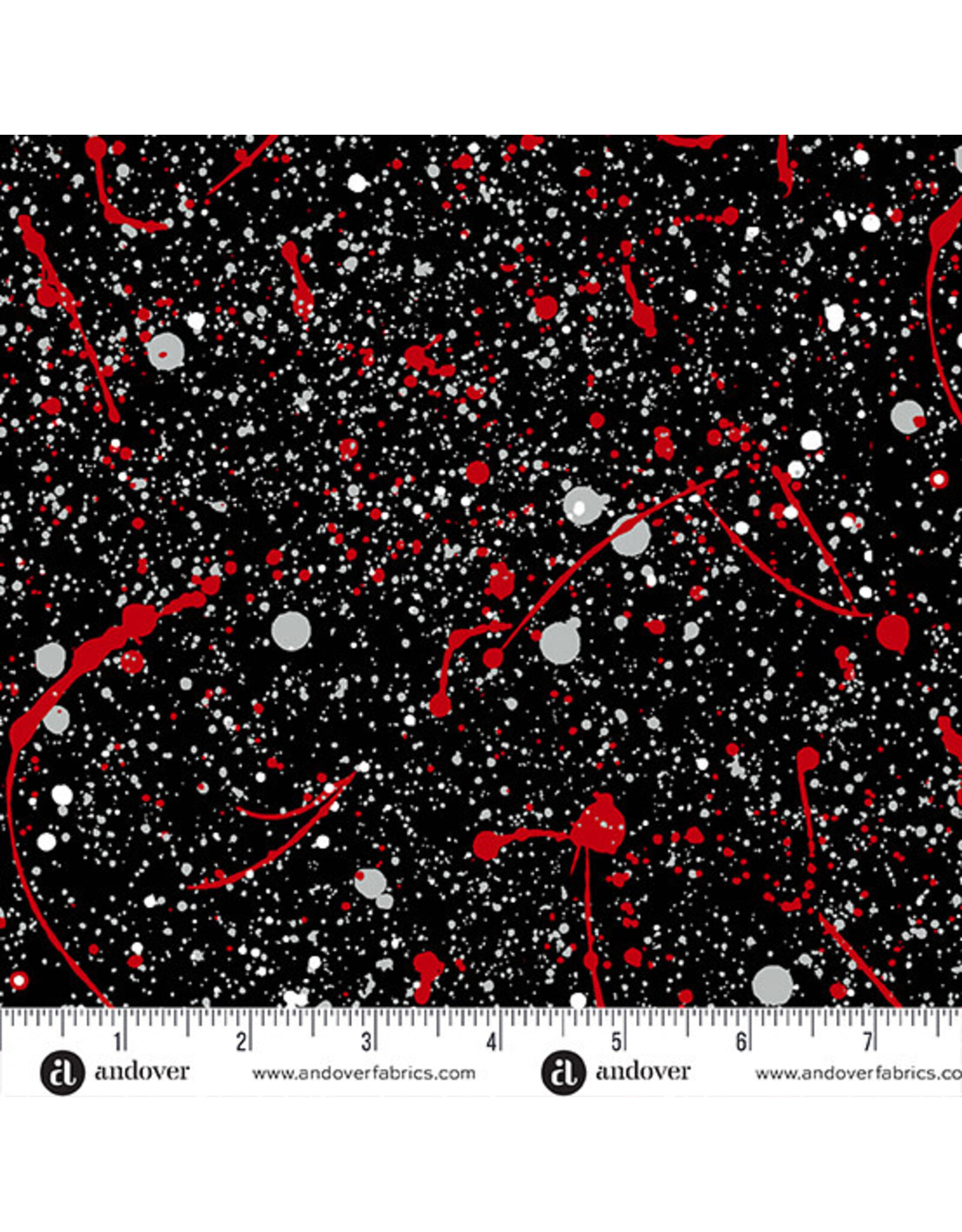 Libs Elliott Iconic, Dark Matter in Brick, Fabric Half-Yards