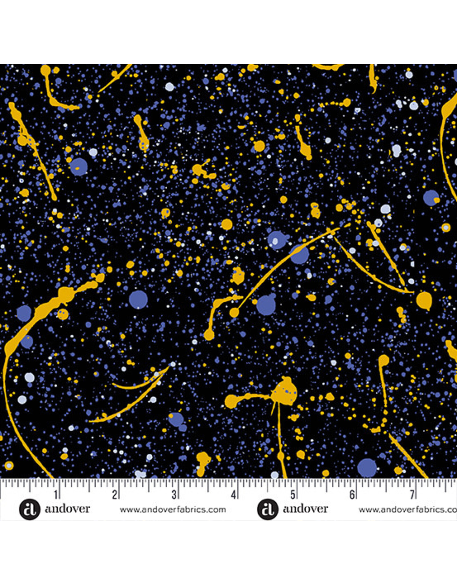 PD's Libs Elliott Collection Iconic, Dark Matter in Royal, Dinner Napkin