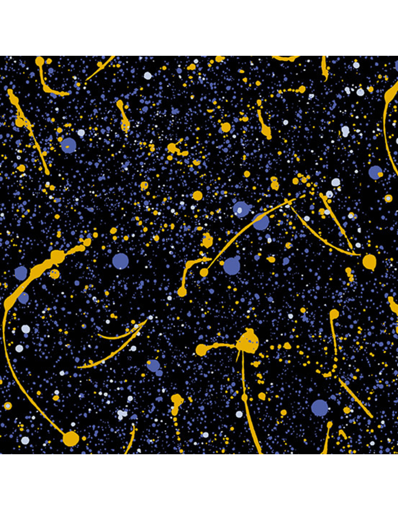 Libs Elliott Iconic, Dark Matter in Royal, Fabric Half-Yards
