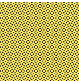 Libs Elliott Iconic, Fishnet in Vivid, Fabric Half-Yards