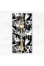 PD's Libs Elliott Collection Iconic, Parkdale in Leather, Dinner Napkin