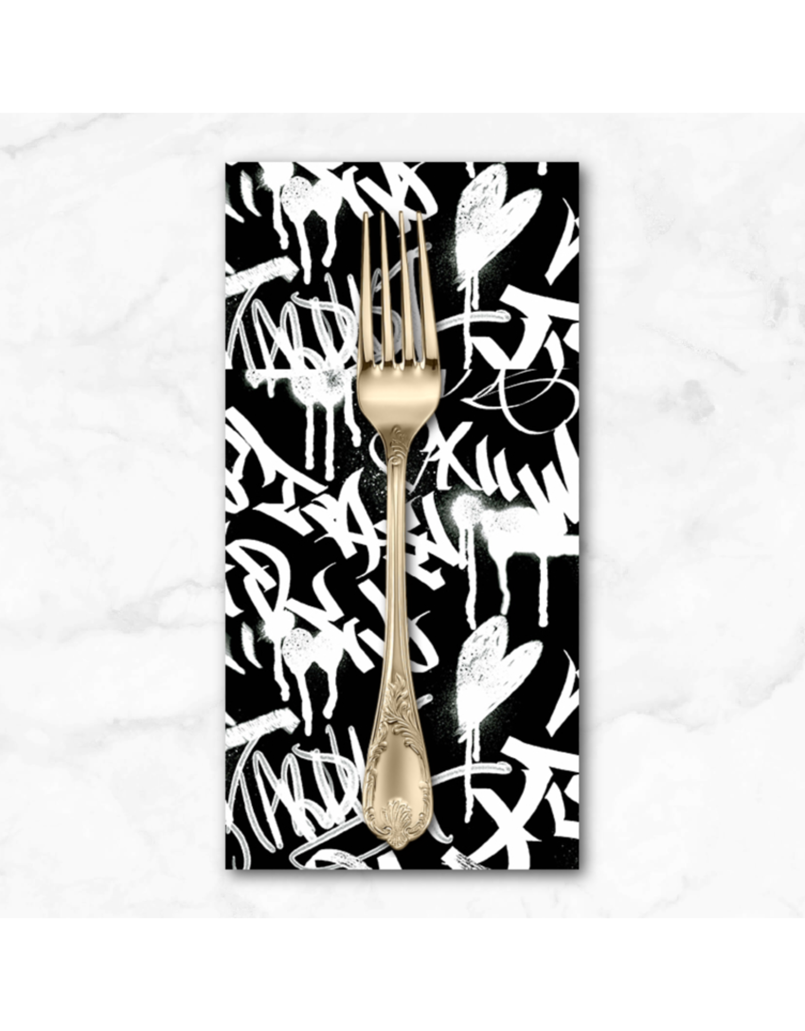 PD's Libs Elliott Collection Iconic, Parkdale in Leather, Dinner Napkin
