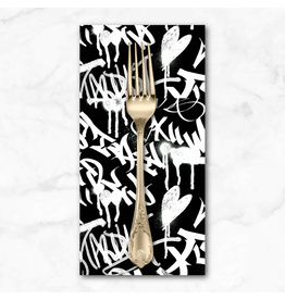 PD's Libs Elliott Collection Iconic, Parkdale in Leather, Dinner Napkin
