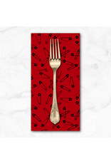 PD's Libs Elliott Collection Iconic, Pins in Brick, Dinner Napkin PD's Libs Elliott Collection Iconic, Pins in Brick, Dinner Napkin