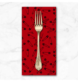 PD's Libs Elliott Collection Iconic, Pins in Brick, Dinner Napkin
