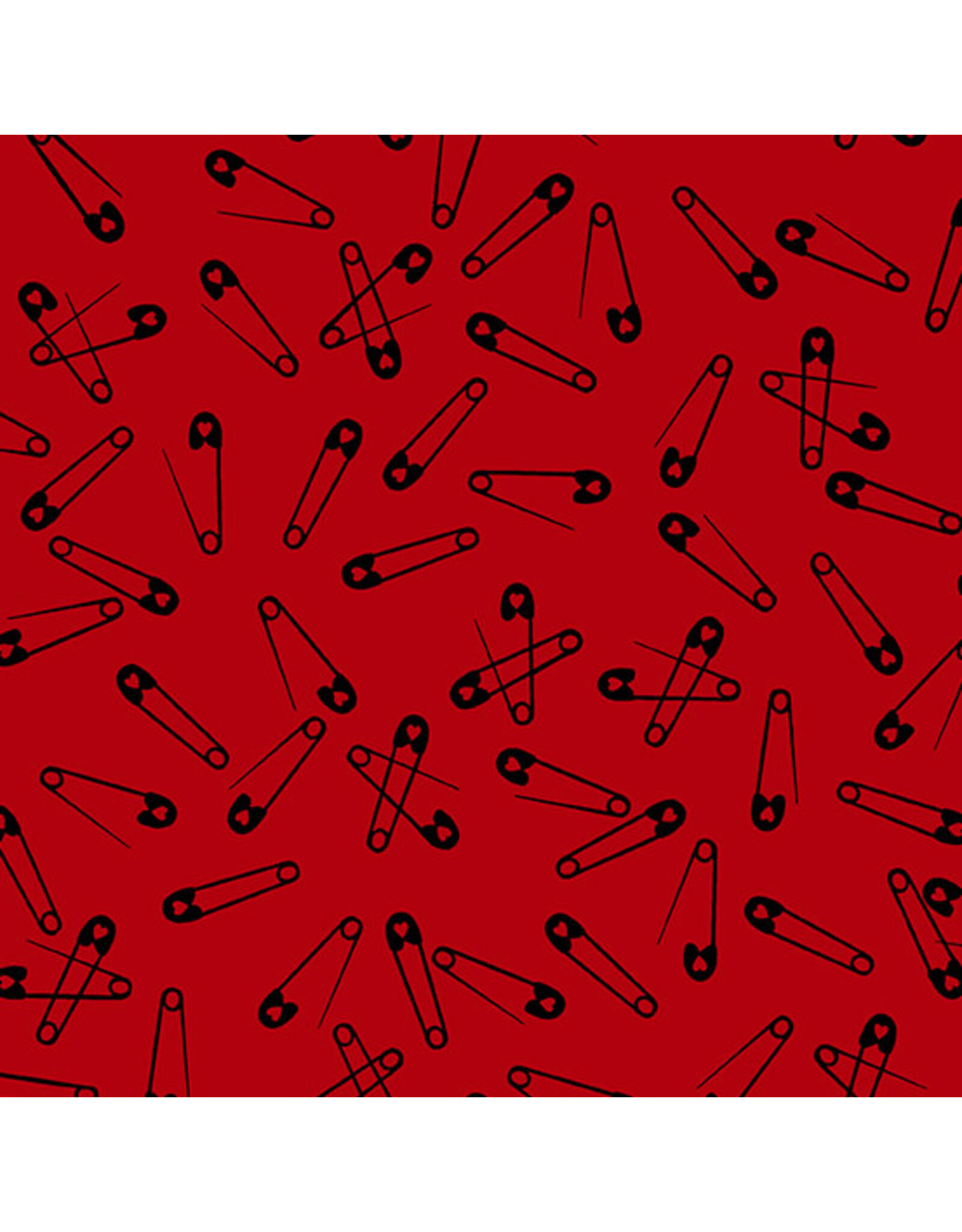 Libs Elliott Iconic, Pins in Brick, Fabric Half-Yards