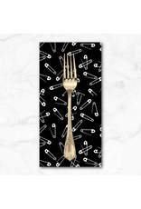 PD's Libs Elliott Collection Iconic, Pins in Leather, Dinner Napkin