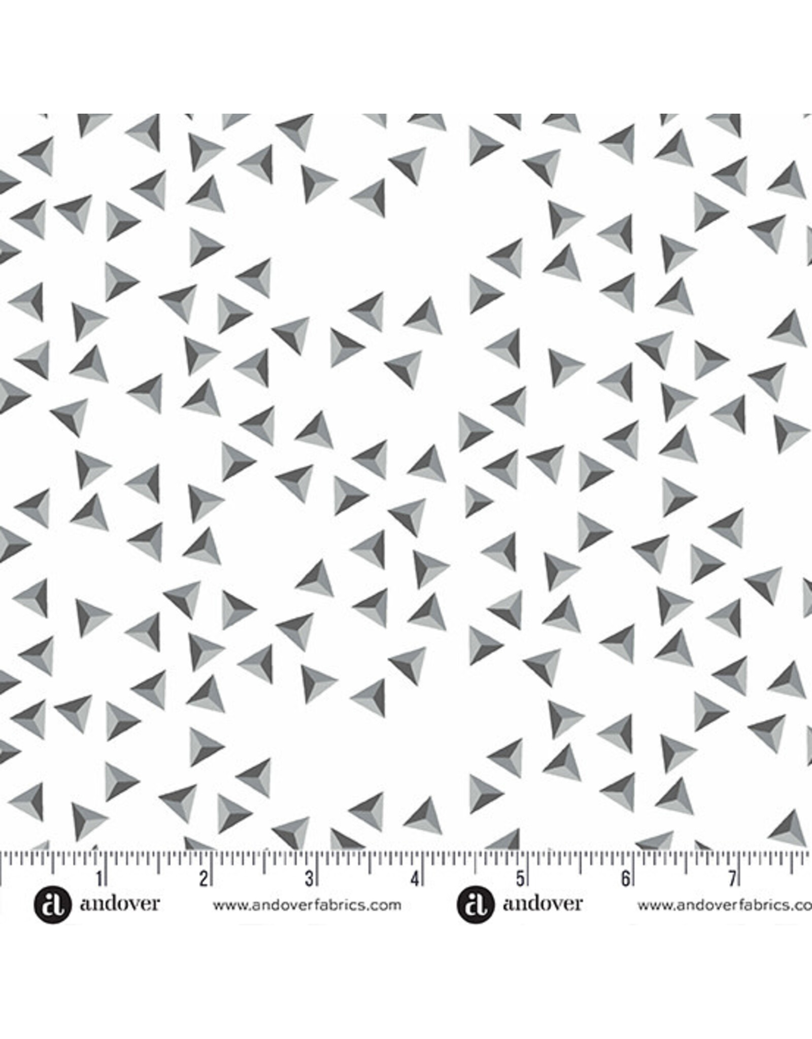 Libs Elliott Iconic, Studs in Dove, Fabric Half-Yards