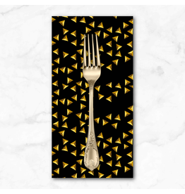PD's Libs Elliott Collection Iconic, Studs in Gold, Dinner Napkin