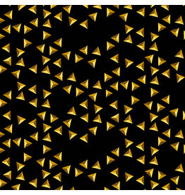Libs Elliott ON SALE-5 YARD CUT - Iconic, Studs in Gold