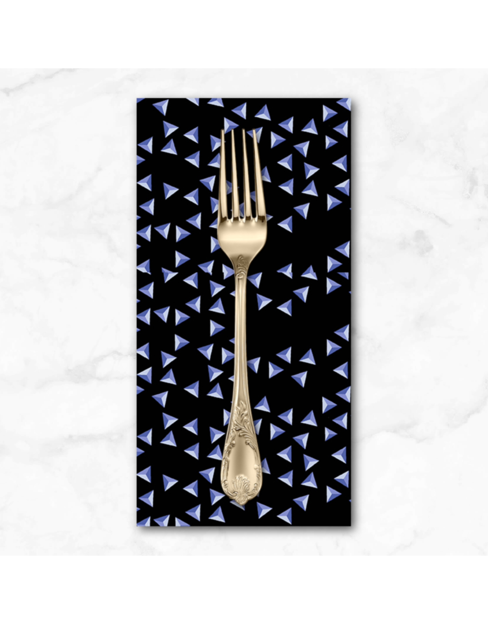 PD's Libs Elliott Collection Iconic, Studs in Royal, Dinner Napkin