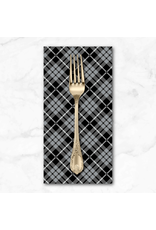 PD's Libs Elliott Collection Iconic, Tartan in Leather, Dinner Napkin
