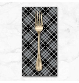 PD's Libs Elliott Collection Iconic, Tartan in Leather, Dinner Napkin