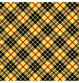 Libs Elliott ON SALE - 5 YARD CUT - Iconic, Tartan in Vivid