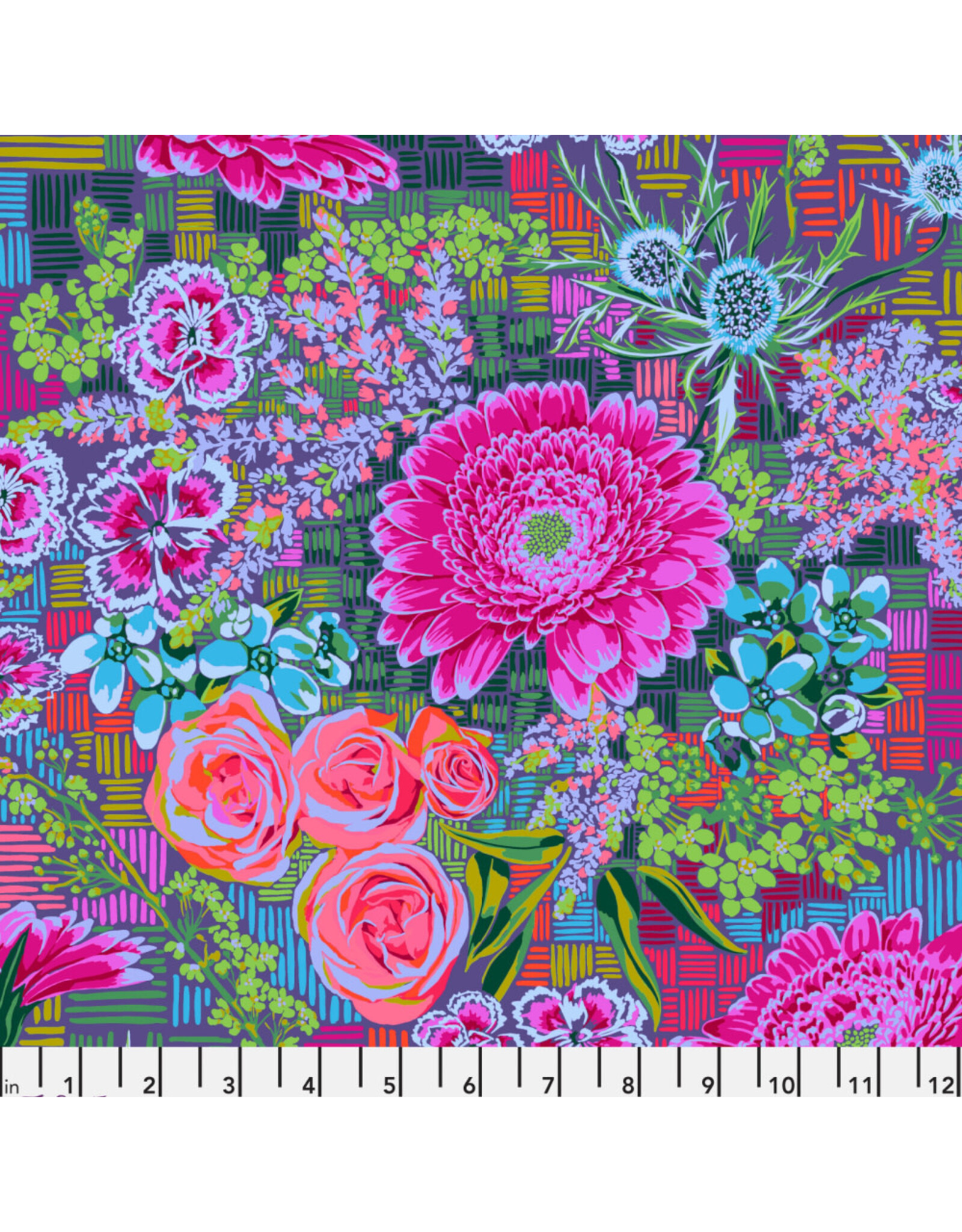 Anna Maria Cotton Lawn, Love Always AM, Tapestry in Summer, Fabric Half-Yards