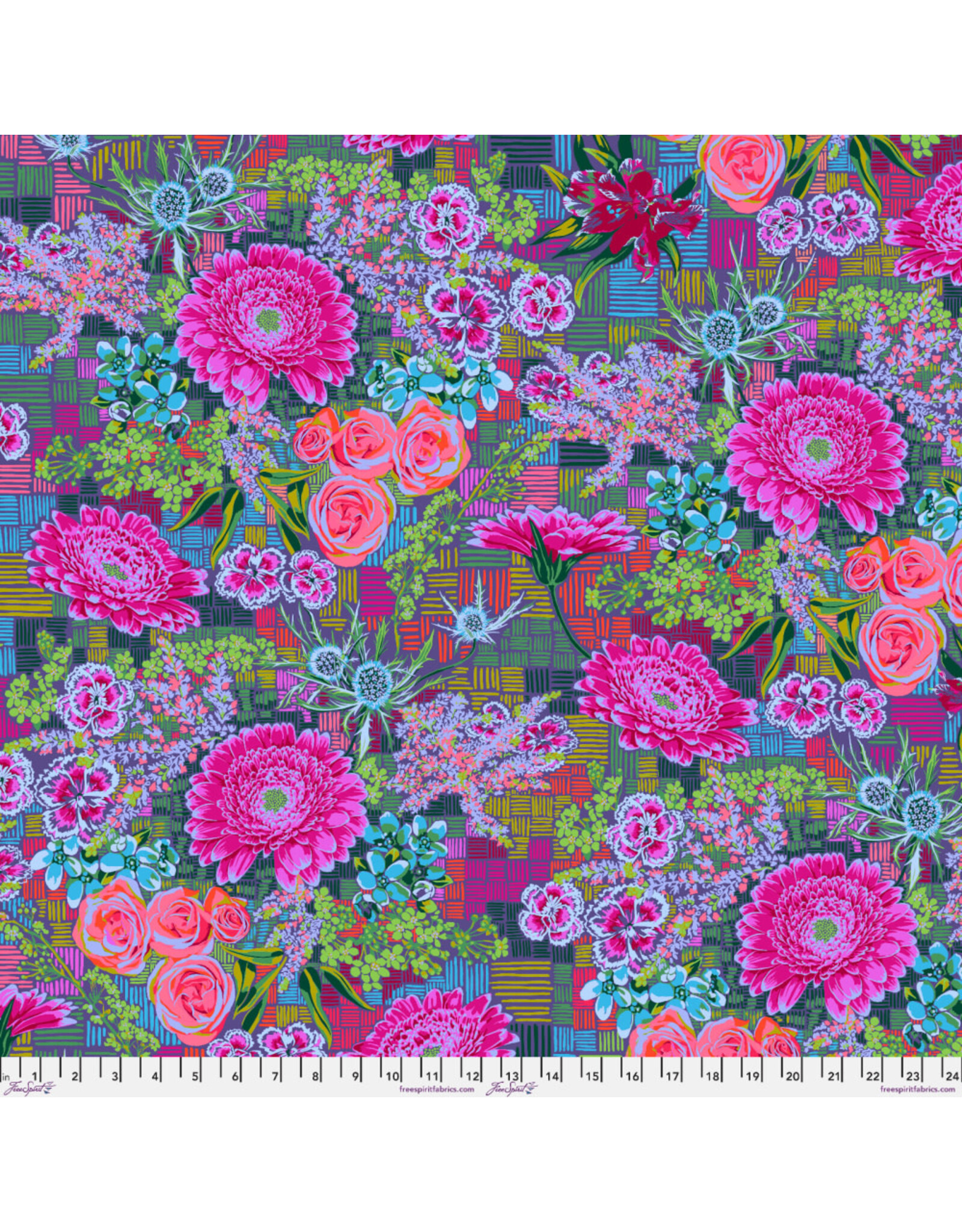Anna Maria Cotton Lawn, Love Always AM, Tapestry in Summer, Fabric Half-Yards