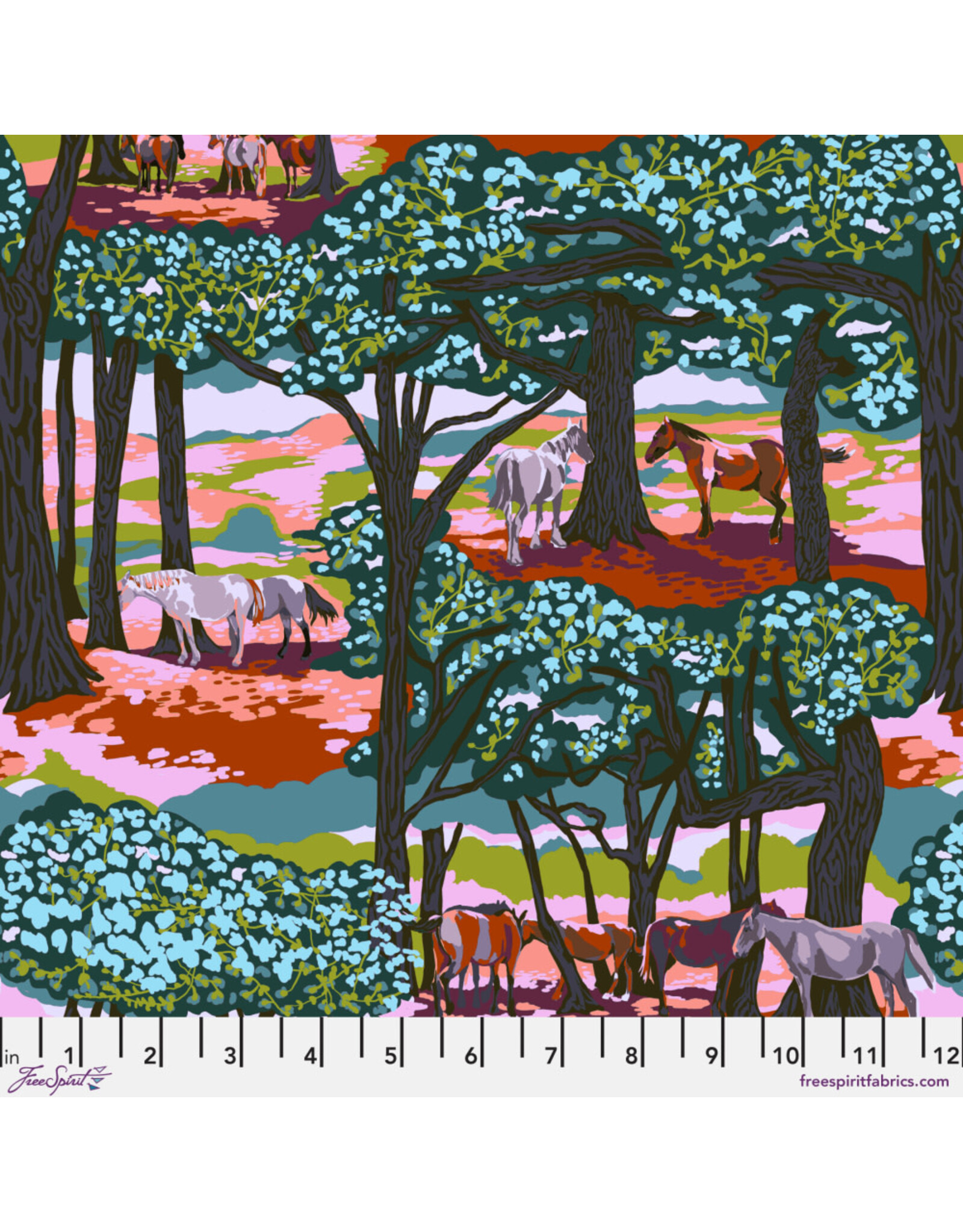 Anna Maria Good Gracious, New Forest in Dappled, Fabric Half-Yards