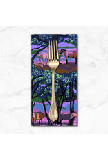 PD's Anna Maria Collection Good Gracious, New Forest in Shadowed, Dinner Napkin
