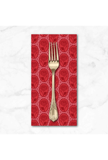 PD's Anna Maria Collection Love Always AM, Locket in Coral, Dinner Napkin