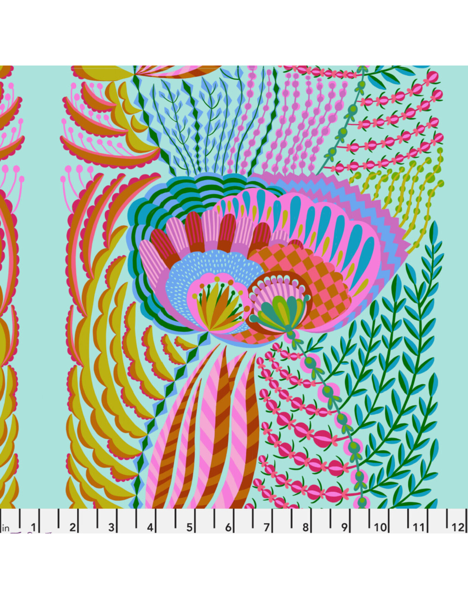 PD's Anna Maria Collection Our Fair Home, Compromise in Aqua, Dinner Napkin