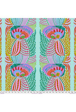 Anna Maria Our Fair Home, Compromise in Aqua, Fabric Half-Yards