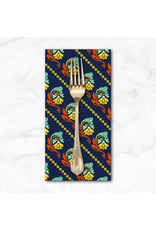 PD's Anna Maria Collection Fluent, Tilt in Navy, Dinner Napkin