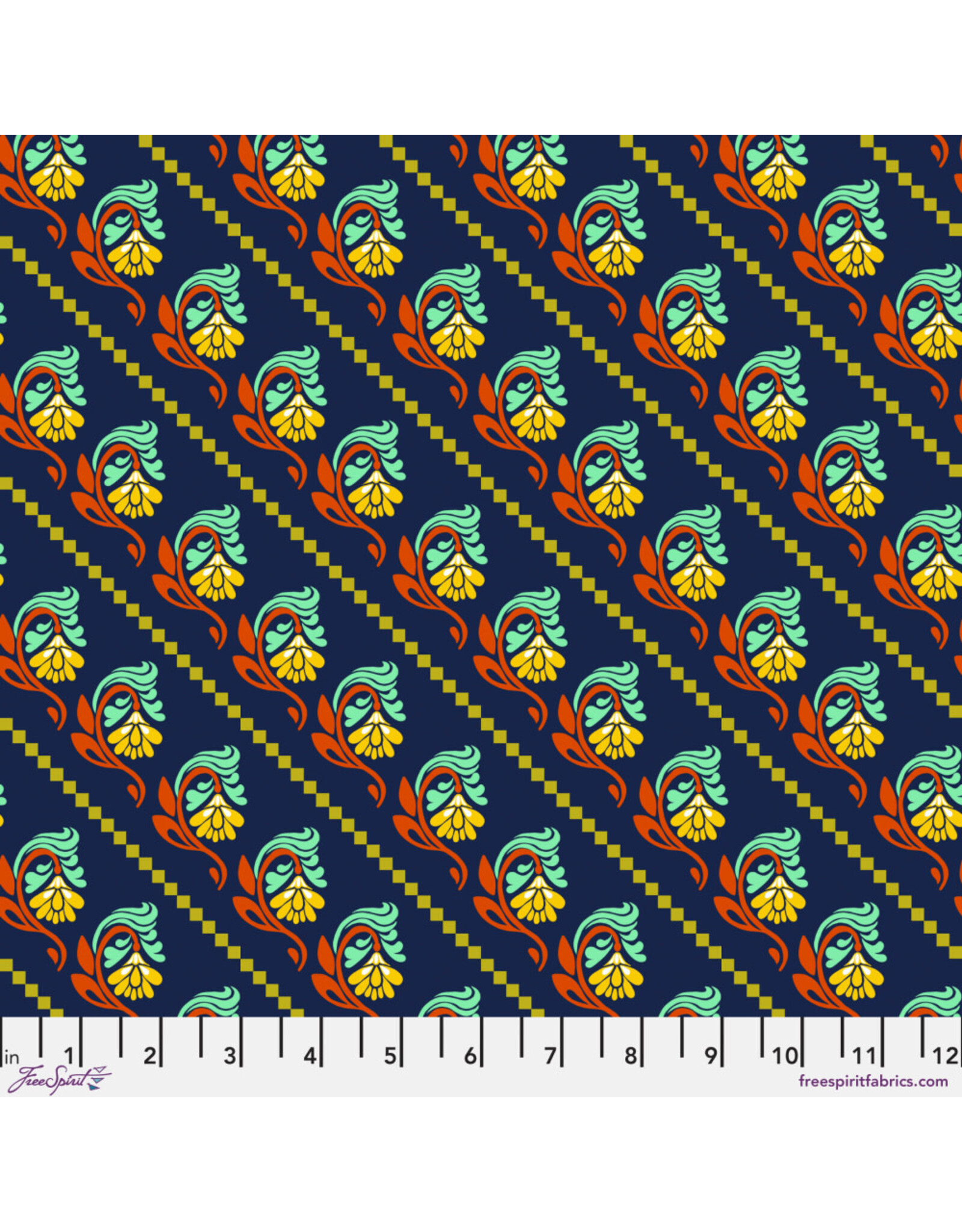 PD's Anna Maria Collection Fluent, Tilt in Navy, Dinner Napkin