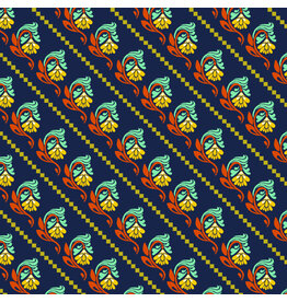 Anna Maria Fluent, Tilt in Navy, Fabric Half-Yards
