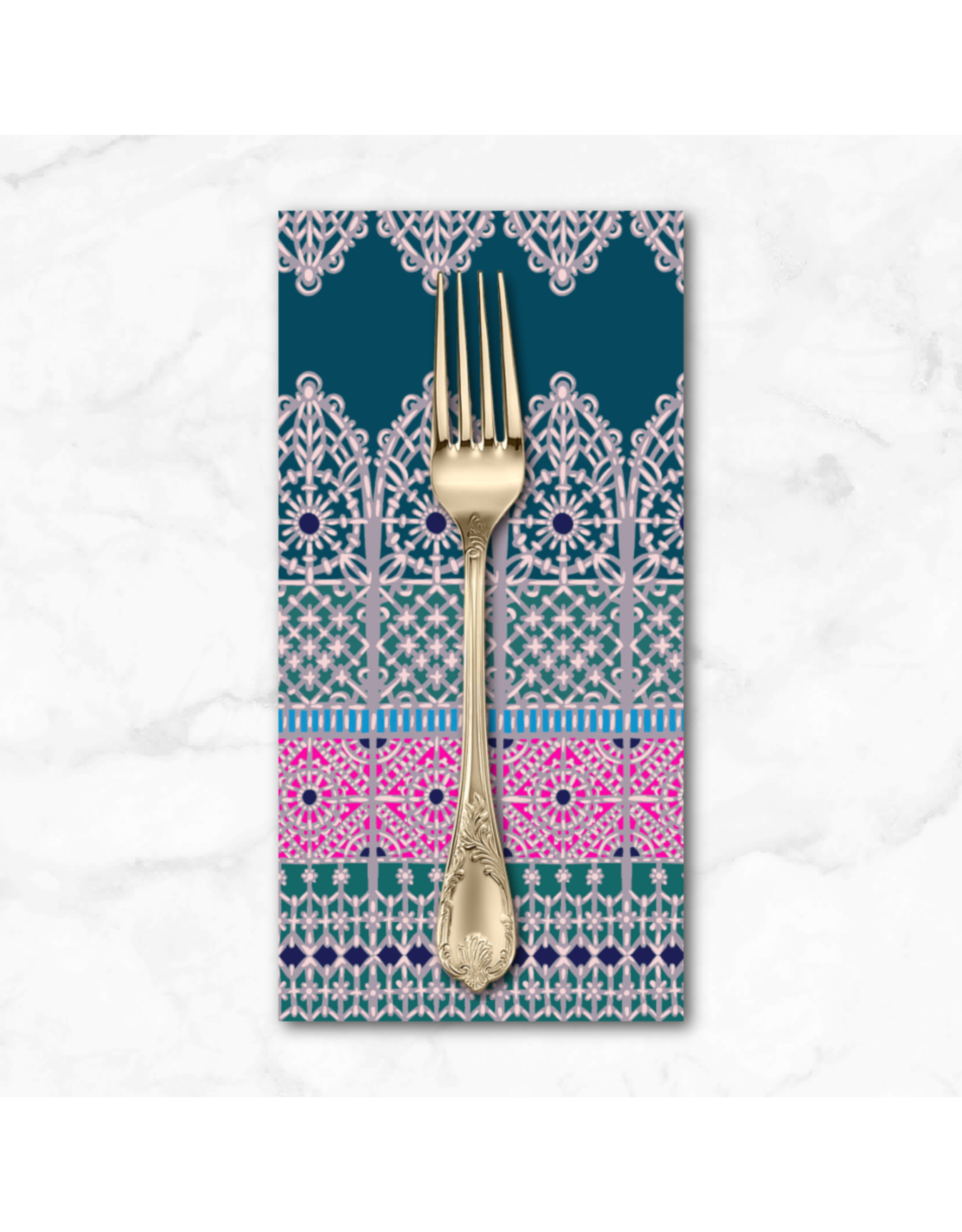 PD's Anna Maria Collection Fluent, Vestment in Winter, Dinner Napkin