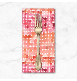 PD's Boccaccini Meadows Collection Field Trip, Dotty in Red Multi, Dinner Napkin