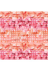 Boccaccini Meadows Field Trip, Dotty in Red Multi, Fabric Half-Yards