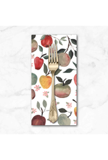 PD's Boccaccini Meadows Collection Field Trip, Apples in White Multi, Dinner Napkin PD's Boccaccini Meadows Collection Field Trip, Apples in White Multi, Dinner Napkin