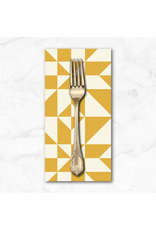 PD's Windham Collection Perfect Points, Windham Star in Yellow, Dinner Napkin PD's Windham Collection Perfect Points, Windham Star in Yellow, Dinner Napkin