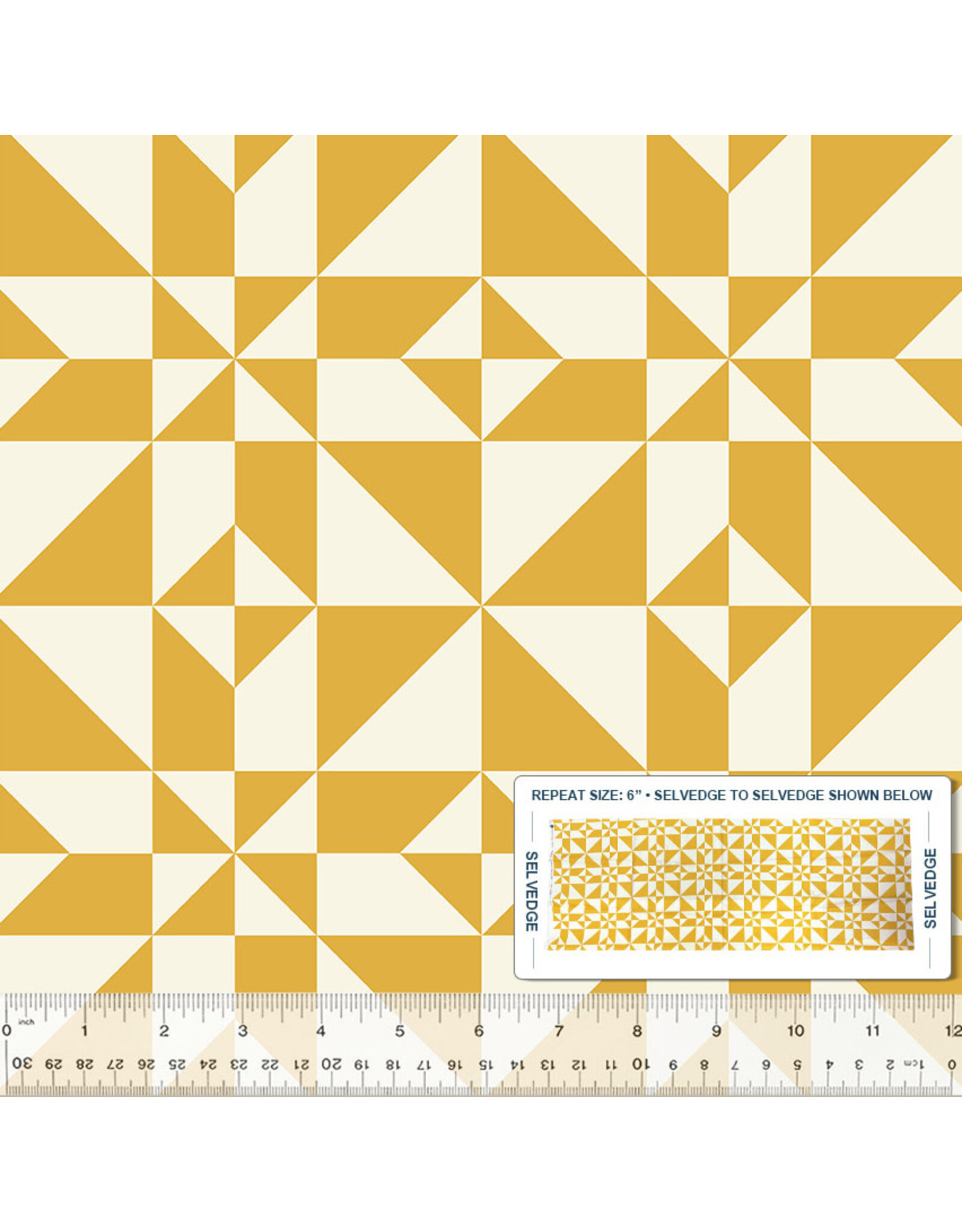 PD's Windham Collection Perfect Points, Windham Star in Yellow, Dinner Napkin