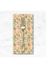 PD's Heather Ross Collection Heather Ross By Hand, Mousy Floral in Blush, Dinner Napkin