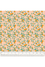 PD's Heather Ross Collection Heather Ross By Hand, Mousy Floral in Blush, Dinner Napkin